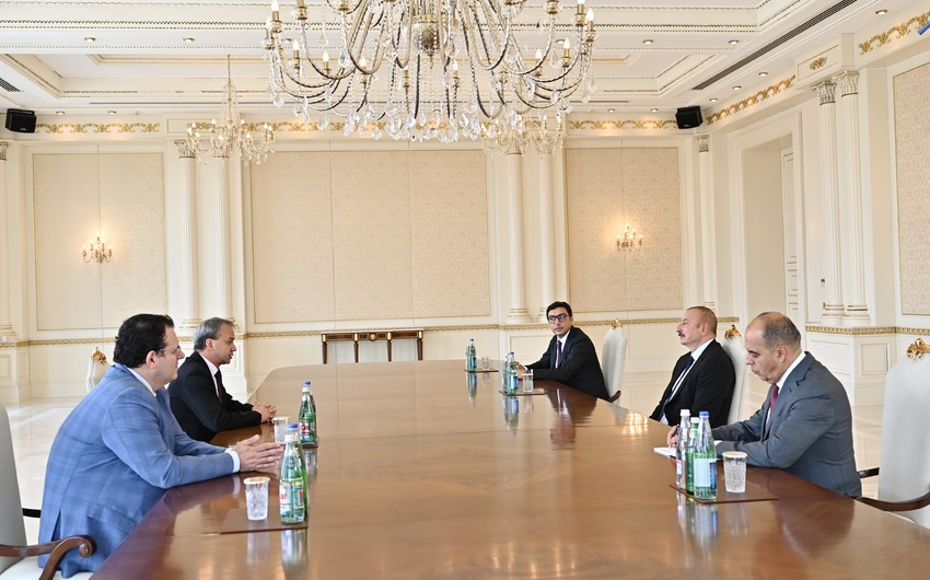 İlham Əliyev Beynəlxalq Şahmat Federasiyasının prezidentini qəbul etdi
