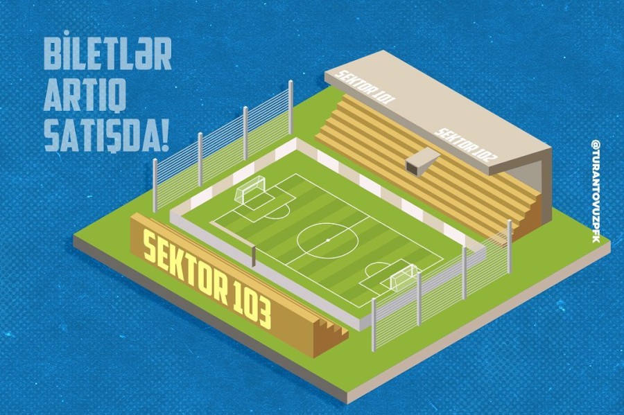 “Turan Tovuz” – “Şamaxı” oyununun biletləri satışda!