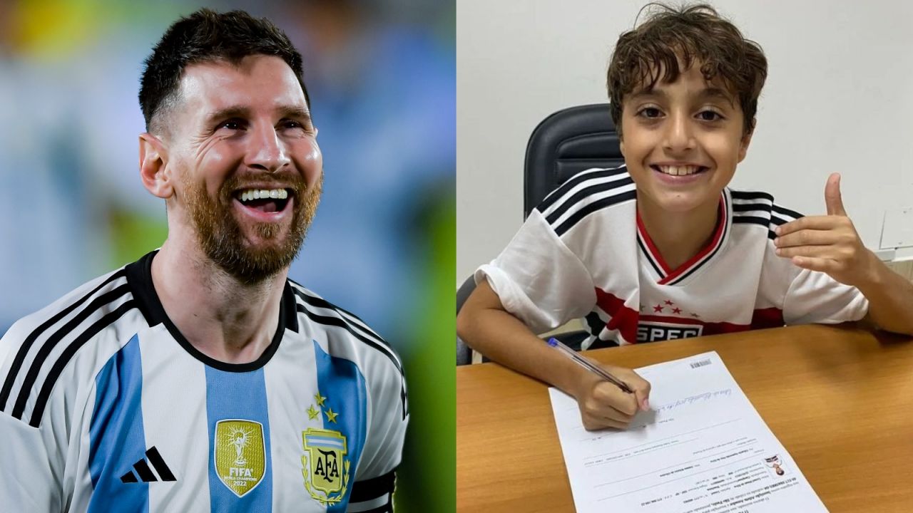 Braziliya klubu 10 yaşlı Lionel Messini heyətinə qatdı