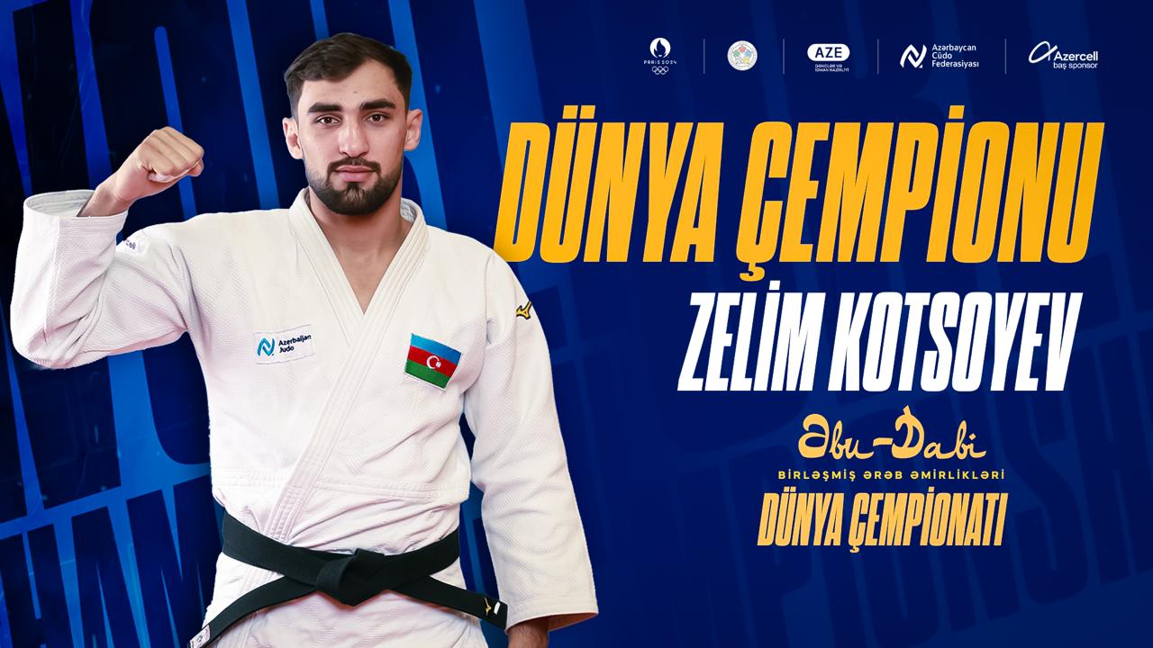 Azərbaycanın daha bir cüdoçusu dünya çempionu oldu