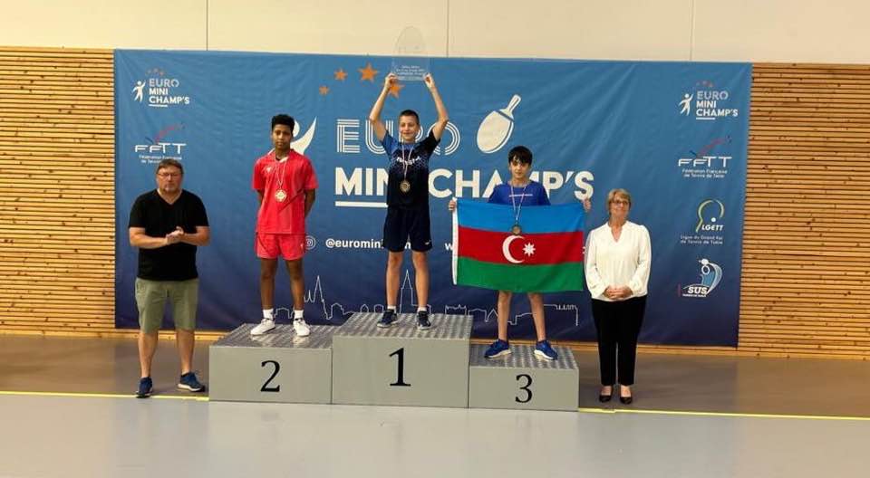 Azərbaycan tennisçisindən Fransada bürünc medal