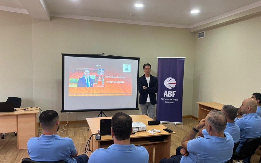Basketbol hakimləri üçün seminar baş tutub