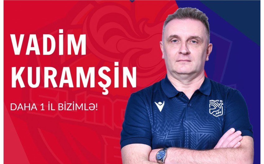 “Sumqayıt”dan məşqçisi ilə yeni müqavilə