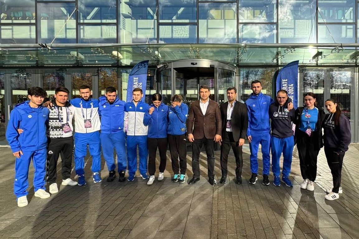 Karateçilərimiz Moskvada 1 gümüş, 4 bürünc medal qazanıblar