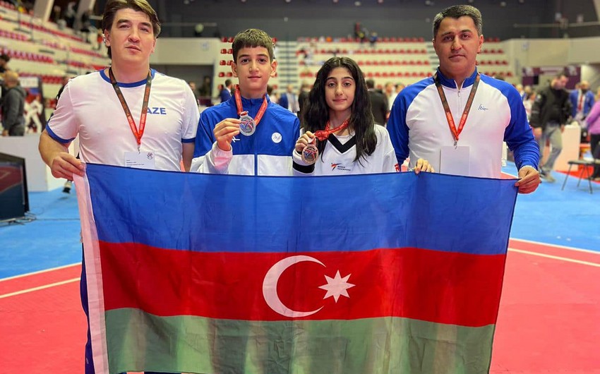 Azərbaycan taekvondoçularından Avropa birinciliyini 5 medal