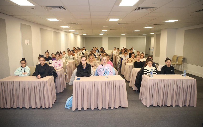 Milli Gimnastika Arenasında seminar təşkil edilib