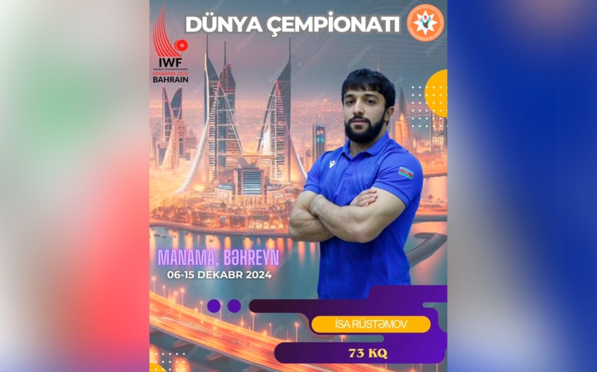 Azərbaycan ağırlıqqaldıranı DÇ-də iştirak edib