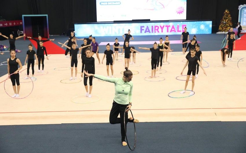 Milli Gimnastika Arenasında “ustad dərsi” keçirilib