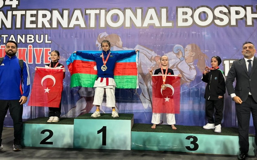 Azərbaycan karateçilərindən Türkiyədə 4 medal