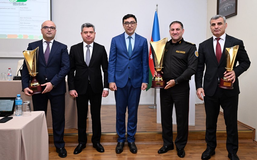 GİN ilboyu keçirilmiş yarışlarda fərqlənən dövlət qurumlarını təltif edib