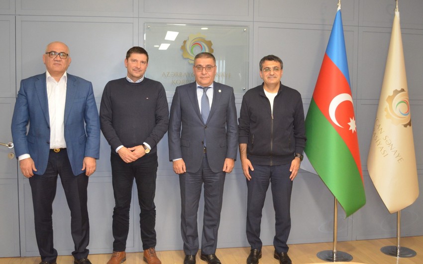 AAF prezidenti Edvard Kolarla görüşüb