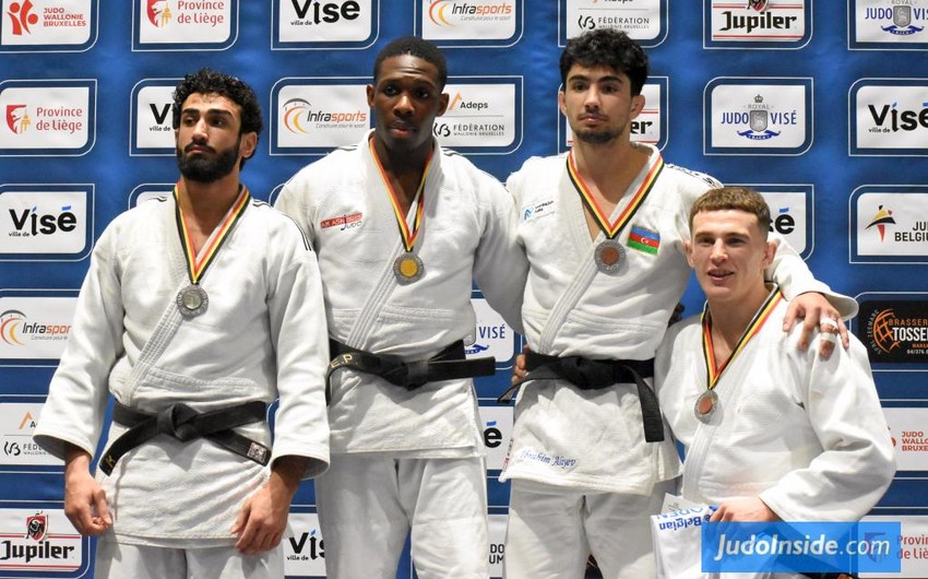 Azərbaycan cüdoçuları Belçikada 4 medal qazandılar