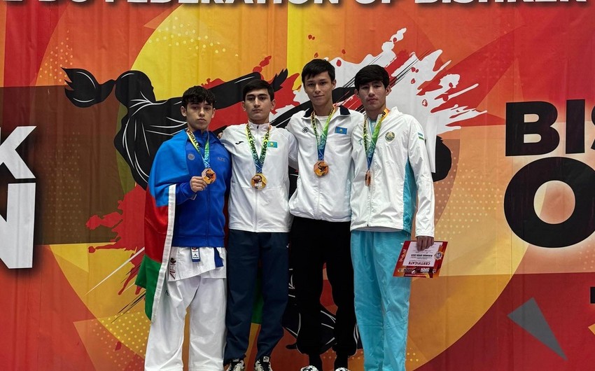 Azərbaycan karateçilərindən beynəlxalq turnirdə 3 medal