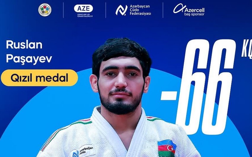 Azərbaycan cüdoçusu “Böyük Dəbilqə”nin qalibi oldu