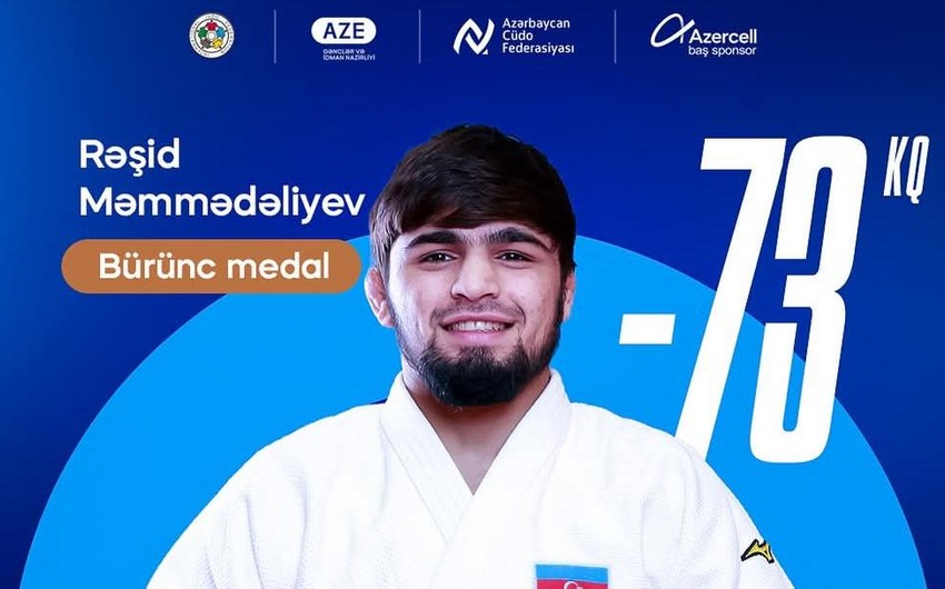 Azərbaycanın daha bir cüdoçusu “Böyük Dəbilqə”də medal qazandı
