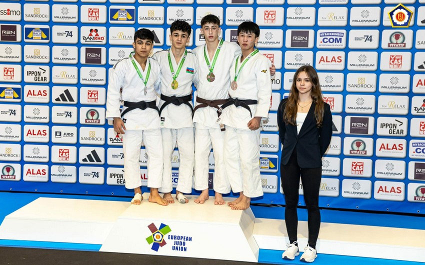 Azərbaycan cüdoçularından Avropa Kubokunun ilk günündə 6 medal
