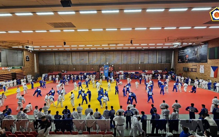 Cüdoçularımız Çexiyada Olimpiya Təlim Düşərgəsində iştirak edirlər