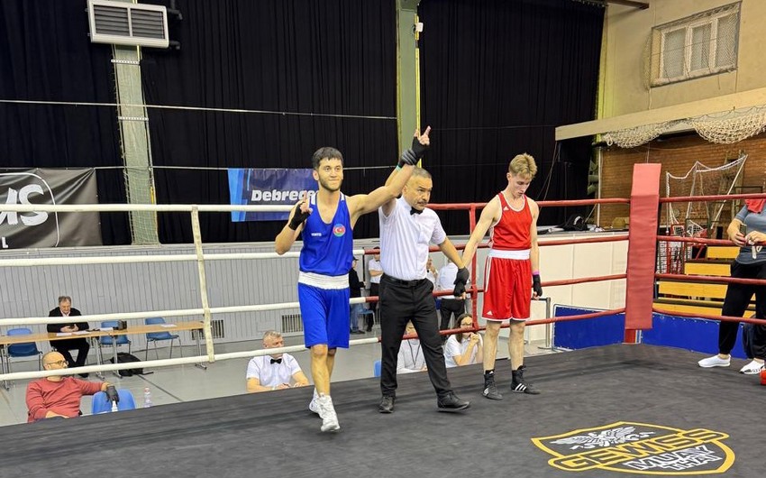 İki boksçumuz beynəlxalq turnirə qələbə ilə başladı