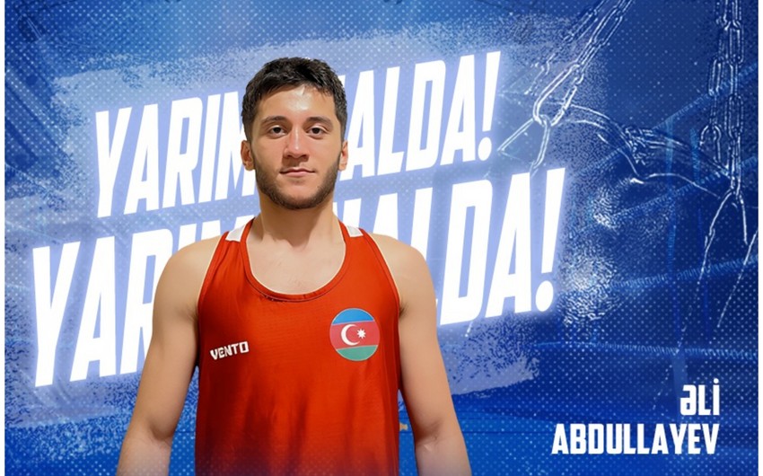 Daha bir boksçumuz beynəlxalq turnirdə yarımfinalında