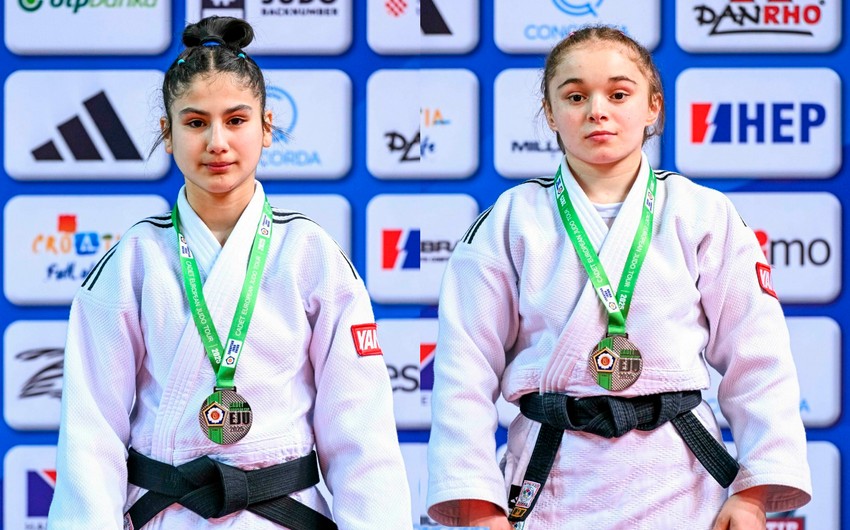 Azərbaycan cüdoçularından Xorvatiyada daha 2 medal