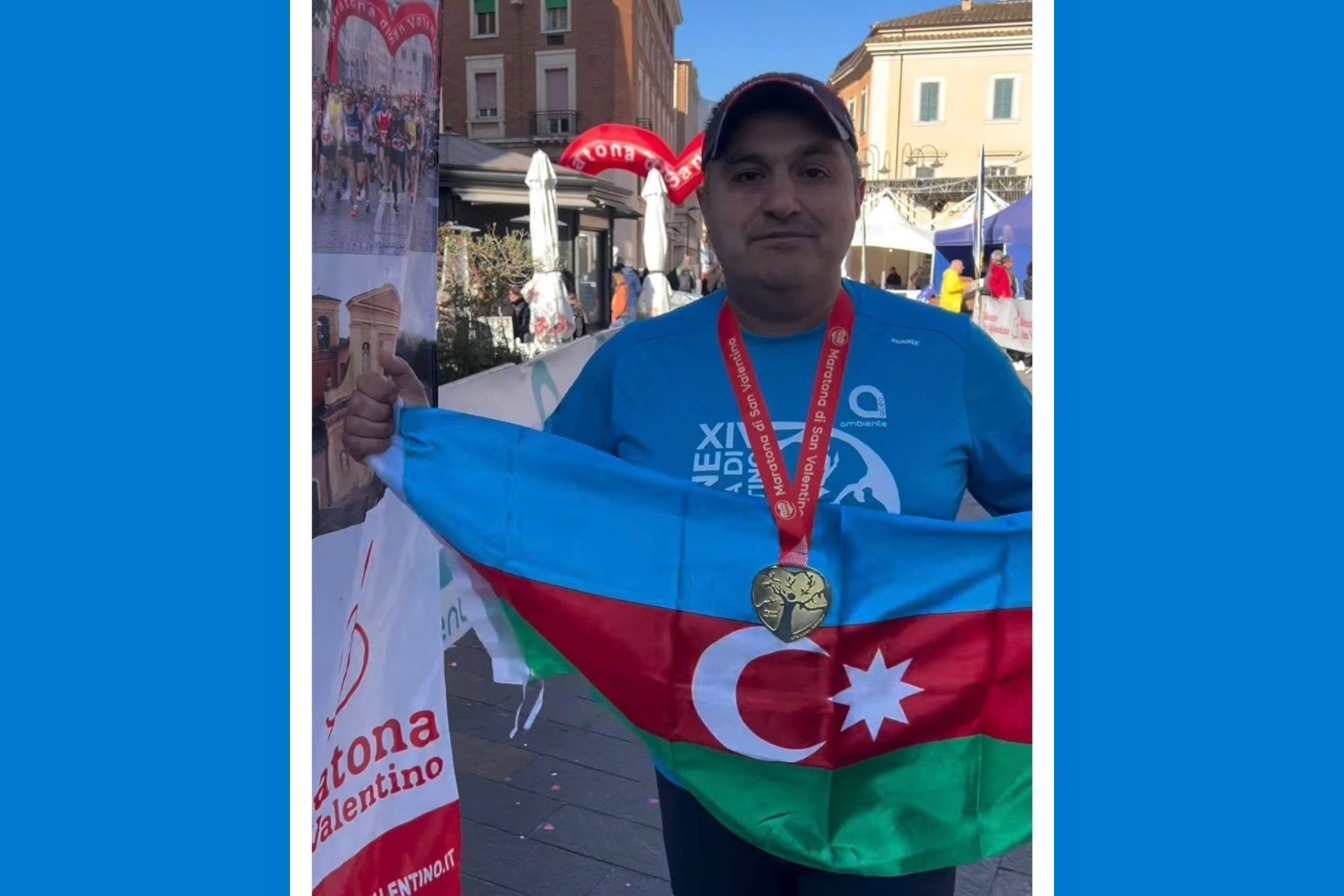 Kərimov İtaliya marafonunda