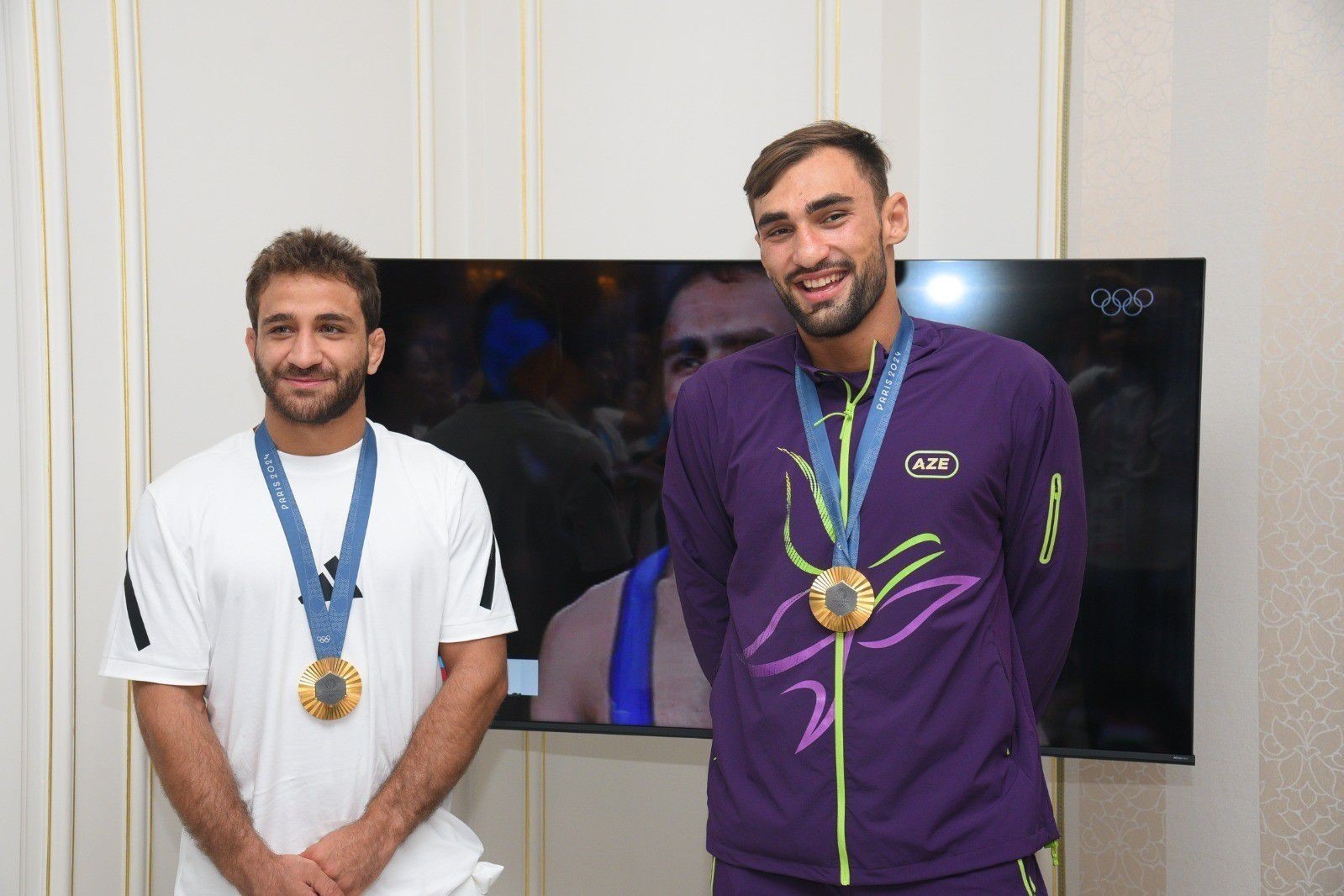Olimpiya çempionlarımız ilk pillədə