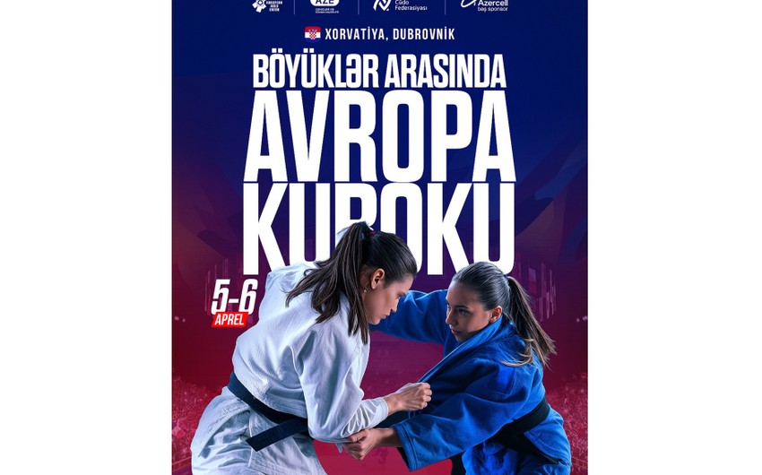 Azərbaycan cüdoçuları Avropa Kubokunda iştirak edəcəklər