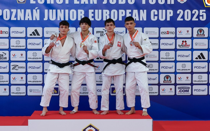 Azərbaycan cüdoçularından Avropa Kubokunun ilk günündə 4 medal