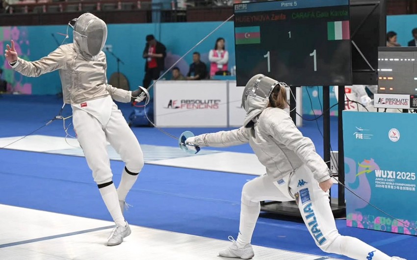 Qılıncoynadanlar Çində keçirilən DÇ-də iştirak ediblər