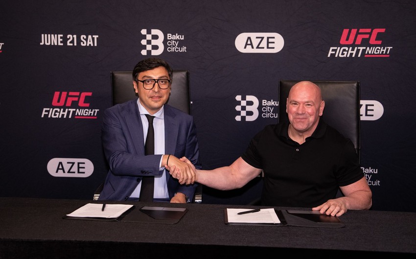 UFC ilk dəfə Azərbaycanda!
