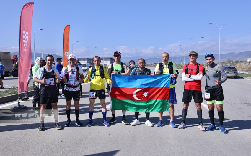 Qəbələ-Xankəndi ultramarafonununun sonuncu mərhələsi start götürüb