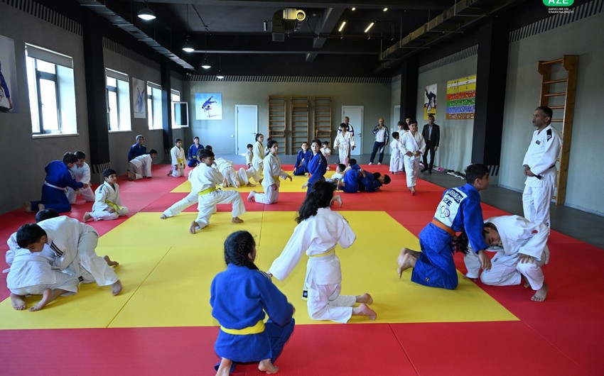 Tərtər Olimpiya İdman Kompleksində cüdo zalı fəaliyyətə başlayıb