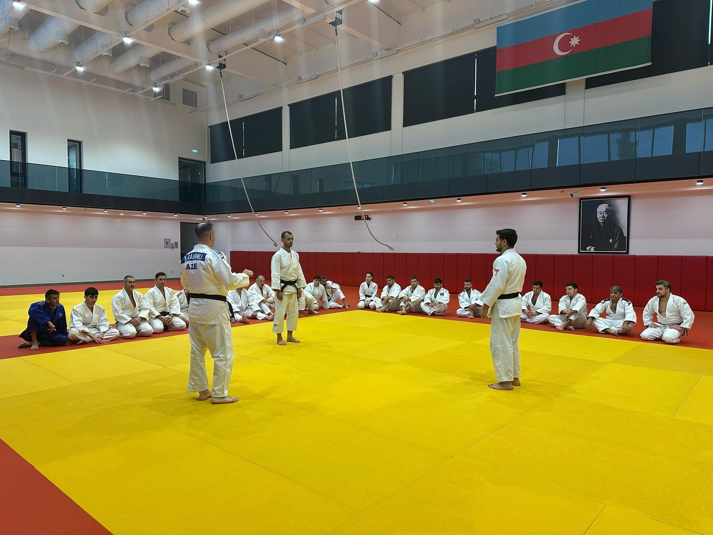 Cüdo hakimləri üçün praktiki seminar təşkil olunub