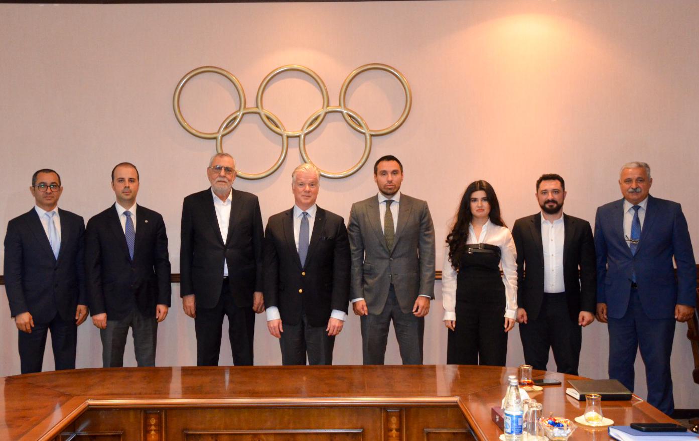 MOK-da Qlobal Kiberidman Federasiyasının rəhbərləri ilə görüş keçirilib