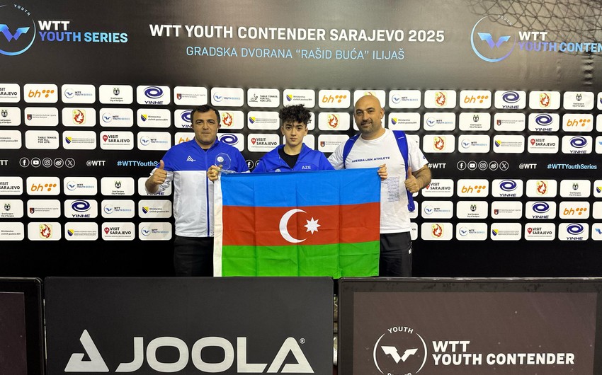 Stolüstü tennisçilər beynəlxalq turnirin mükafatçısı oldu