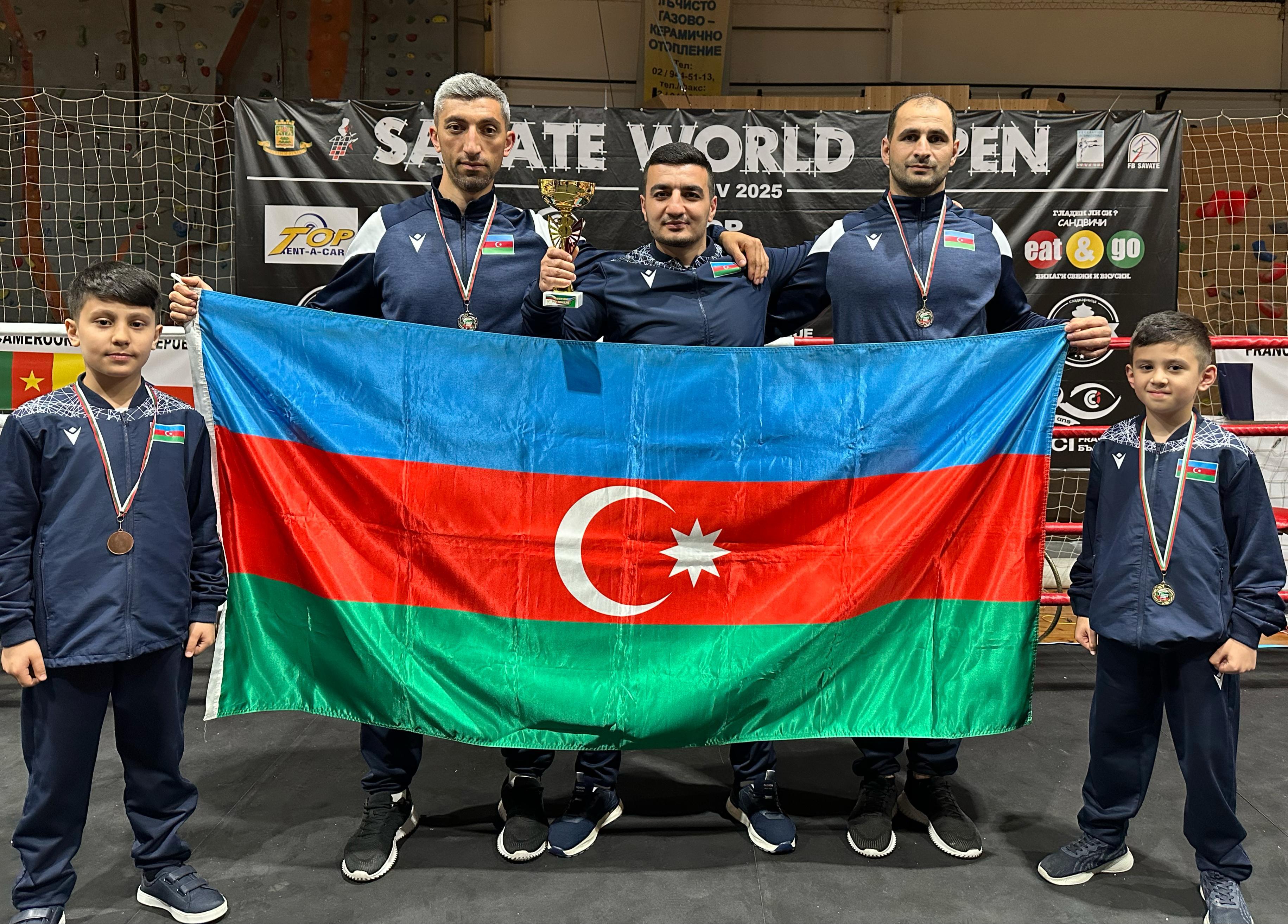 Azərbaycan millisindən Bolqarıstanda 4 medal
