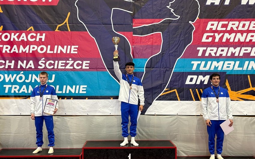 Azərbaycan gimnastlarından Polşada 17 medal
