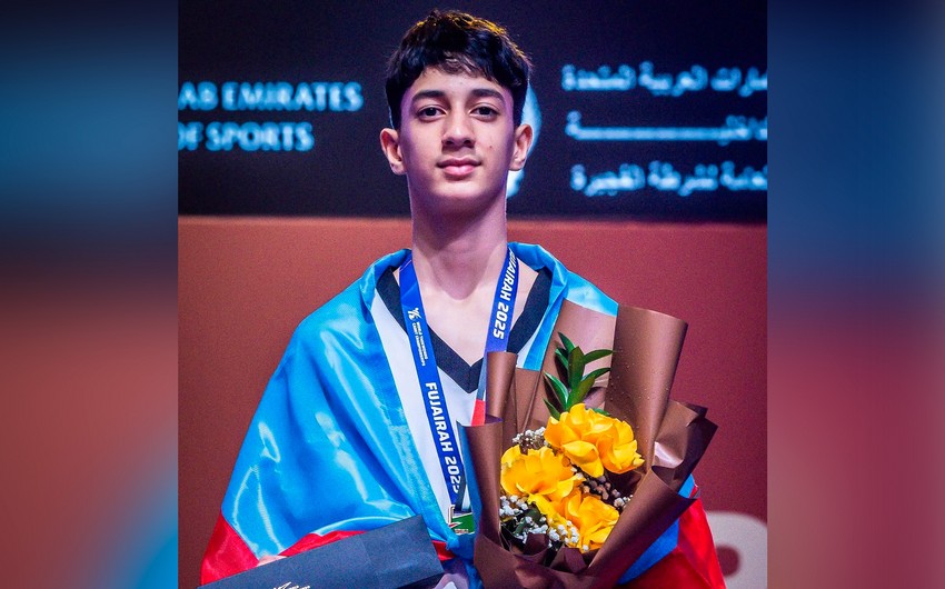 Azərbaycan taekvondoçusu DÇ-də bürünc medal qazandı