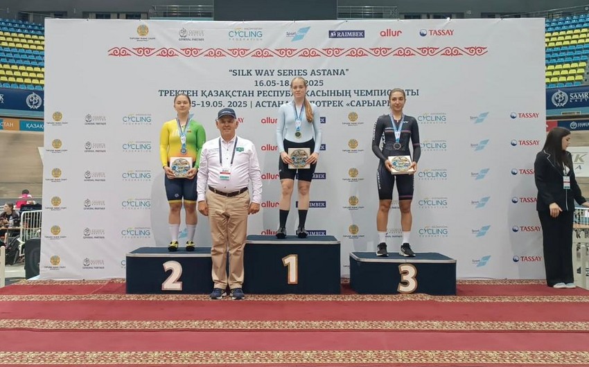Azərbaycan velosipedçisi Qazaxıstanda 3-cü oldu