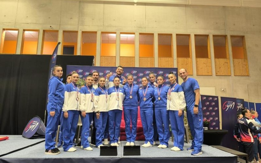 Azərbaycan gimnastlarından Fransada qızıl medal