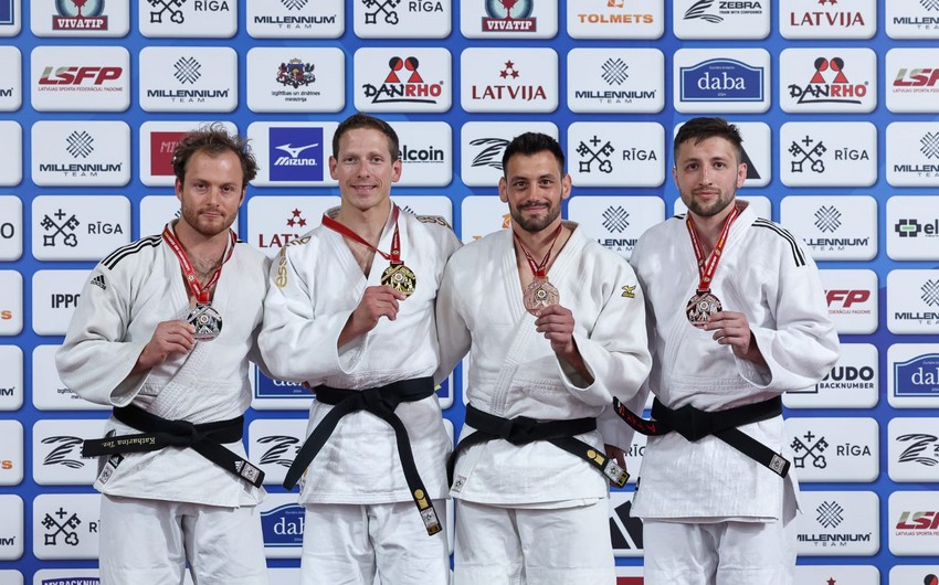 Azərbaycan cüdoçularından Latviyada daha 2 medal
