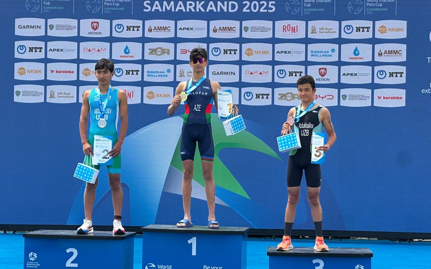 Azərbaycanlı triatlonçulardan Özbəkistanda uğurlu nəticə