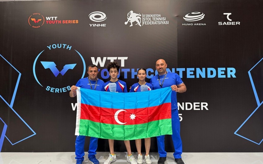 Stolüstü tennisçilərdən beynəlxalq turnirdə bürünc medal