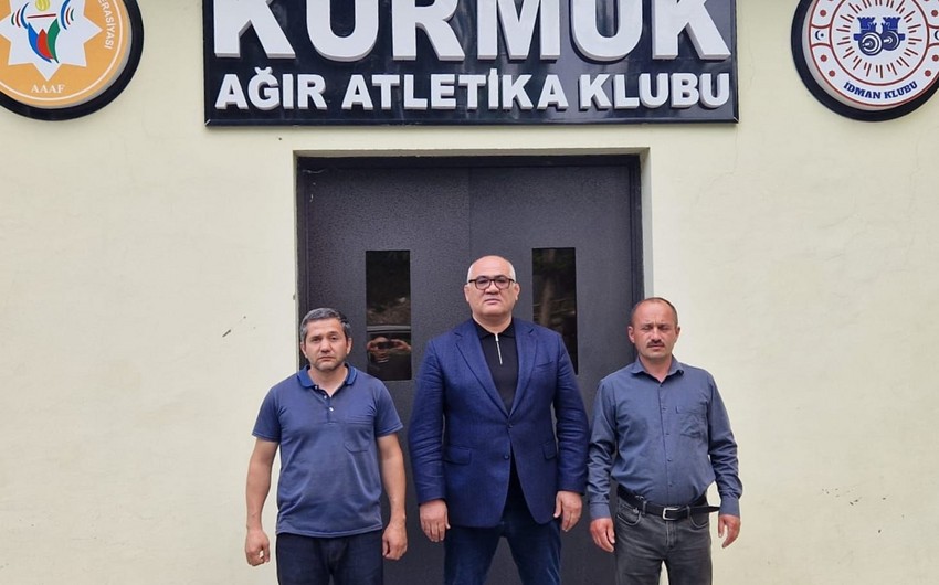 Firdovsi Umudov “Kürmük”ün təlim-məşq mərkəzində olub