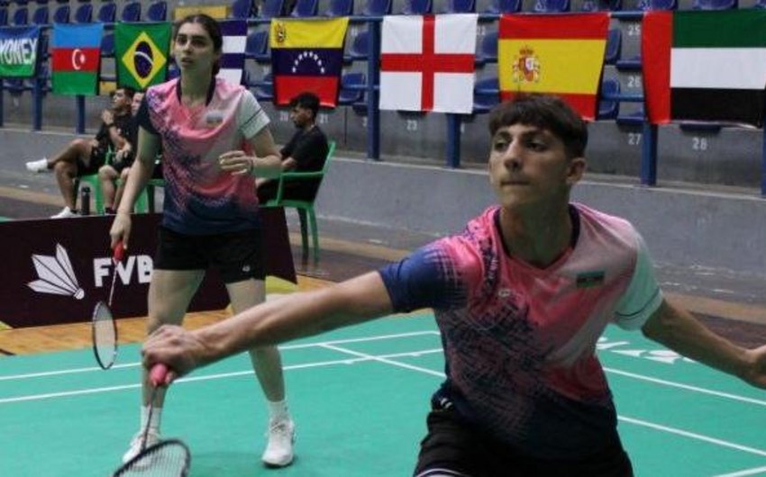 Azərbaycan badmintonçularından beynəlxalq turnirdə 2 medal