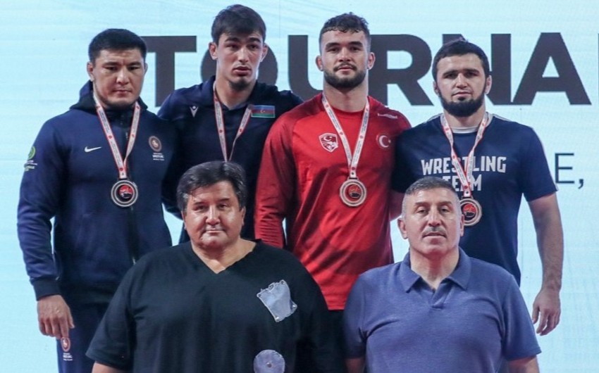 Azərbaycan güləşçilərindən Türkiyədə 8 medal