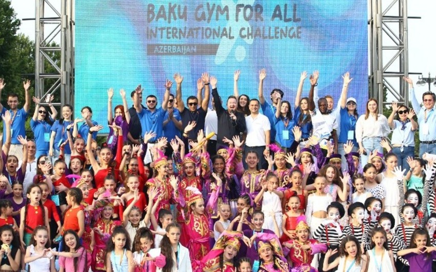 “Gimnastika hamı üçün” beynəlxalq festivalı keçirilib