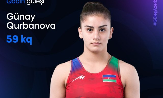 Günay Qurbanova Avropa çempionatının finalında