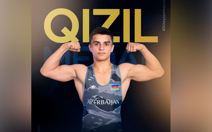 Azərbaycan güləşçisi Avropa çempionu oldu