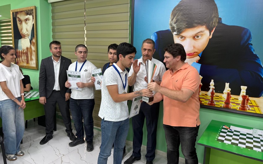 “Vugar Gashimov Open 2025” beynəlxalq şahmat turnirinə yekun vuruldu
